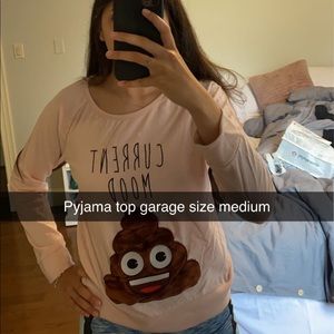 Pyjama top from garage